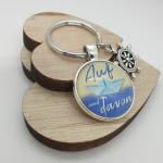 Schlüsselanhänger Auf und davon