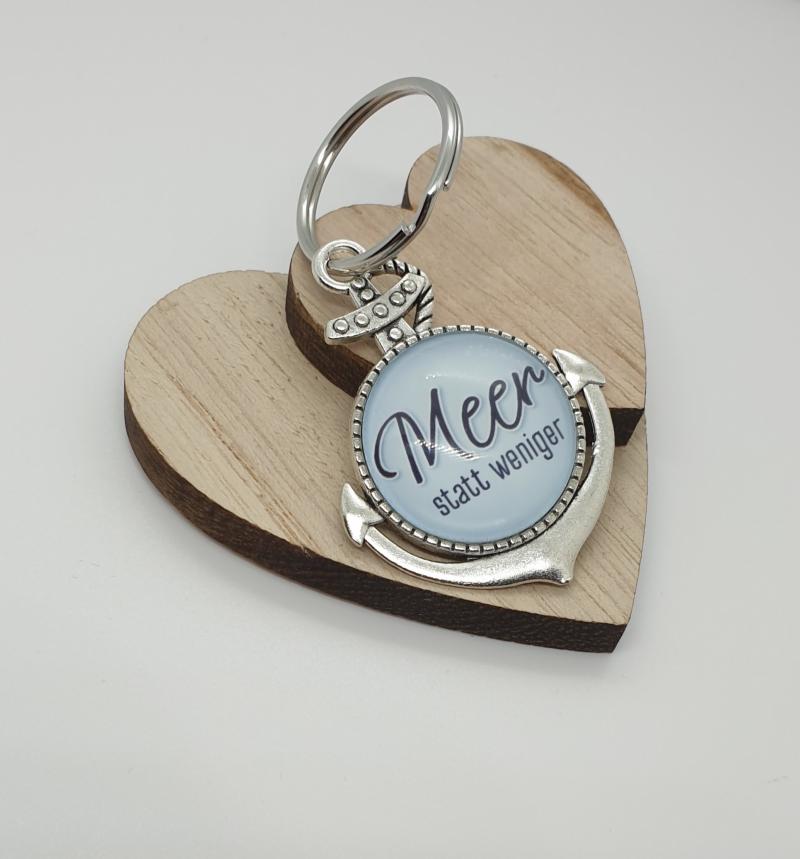 Schlüsselanhänger Meer statt weniger Schlüsselanhänger Meer statt weniger