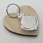 Schlüsselanhänger Meer statt weniger