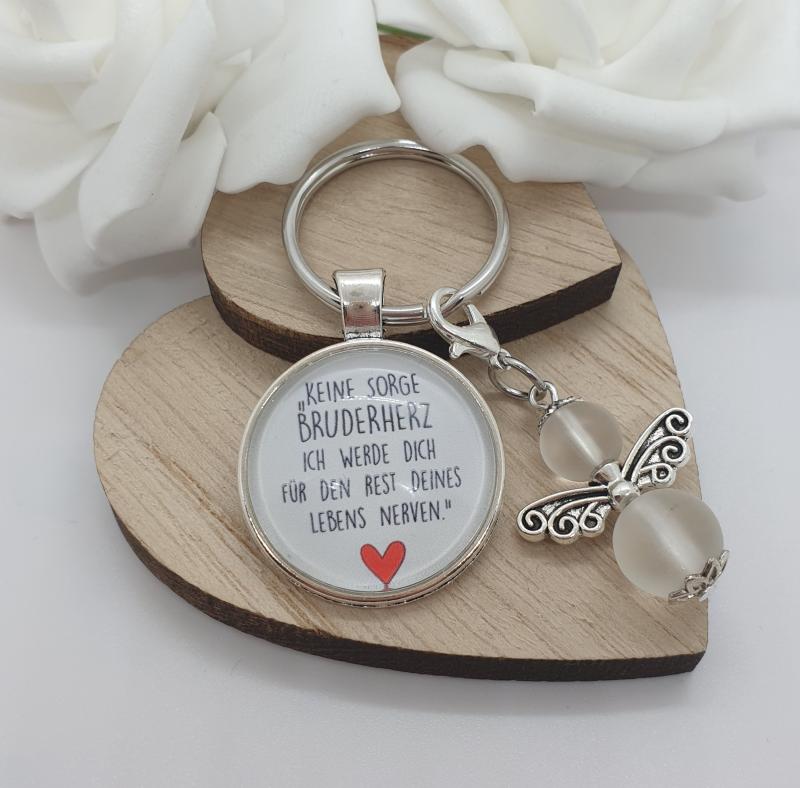 Schlüsselanhänger Bruderherz Schlüsselanhänger Bruderherz