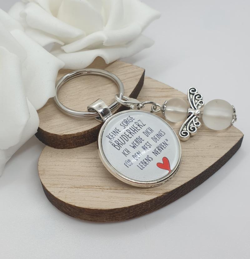 Schlüsselanhänger Bruderherz Schlüsselanhänger Bruderherz