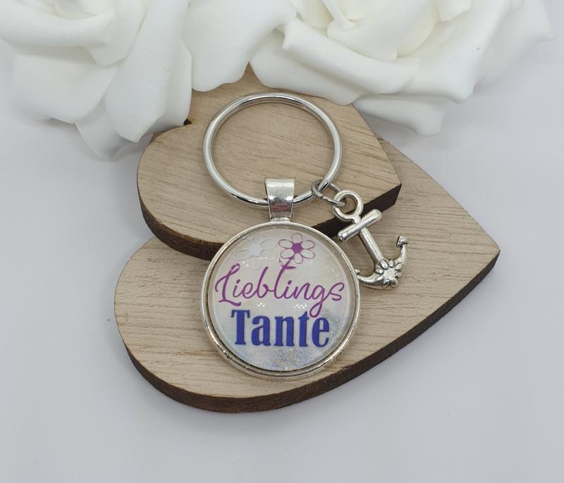 Schlüsselanhänger Lieblingstante Schlüsselanhänger Lieblingstante